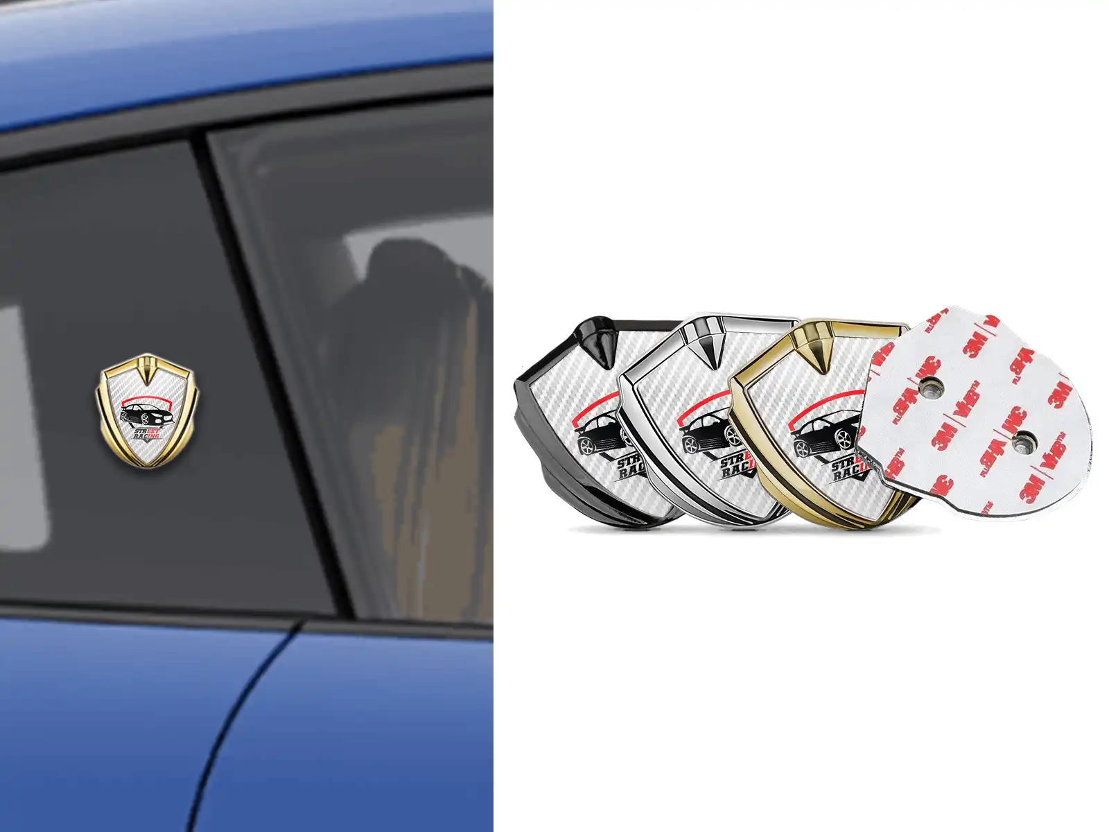 Custom Fender Badge Modern Look High-End 